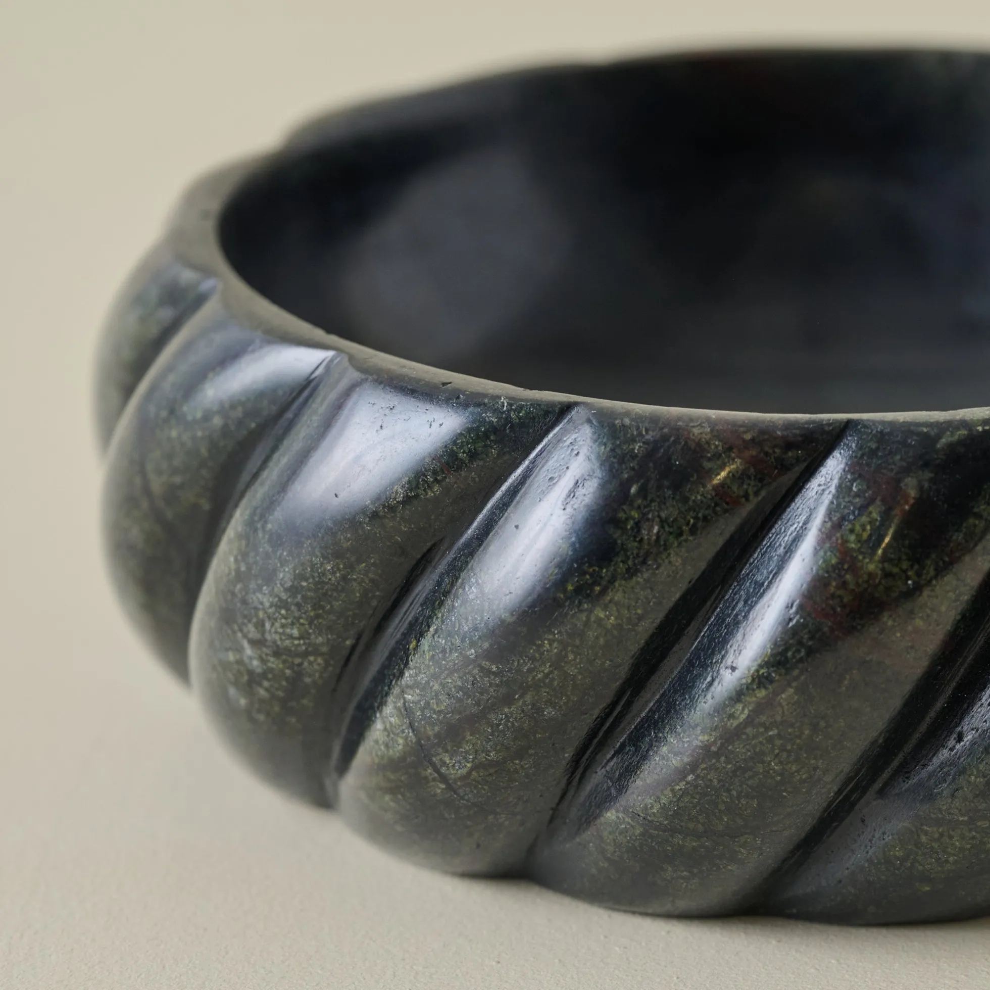 Twisted Marble Trinket Bowl