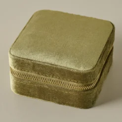 Velvet Olive Jewelry Travel Case