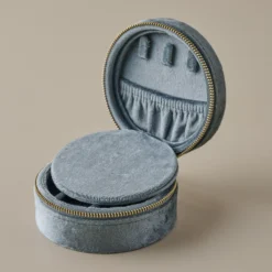 Velvet Stone Jewelry Travel Case