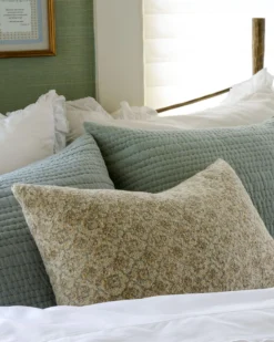 Vintage Floral Lumbar Pillow