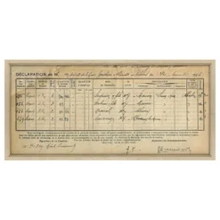 Vintage French Deposit