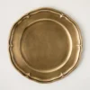 Vintage-Inspired Brass Charger