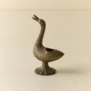 Vintage Inspired Brass Duck Taper Holder