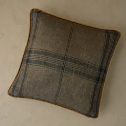 Vintage Plaid Pillow