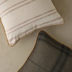 Vintage Plaid Pillow