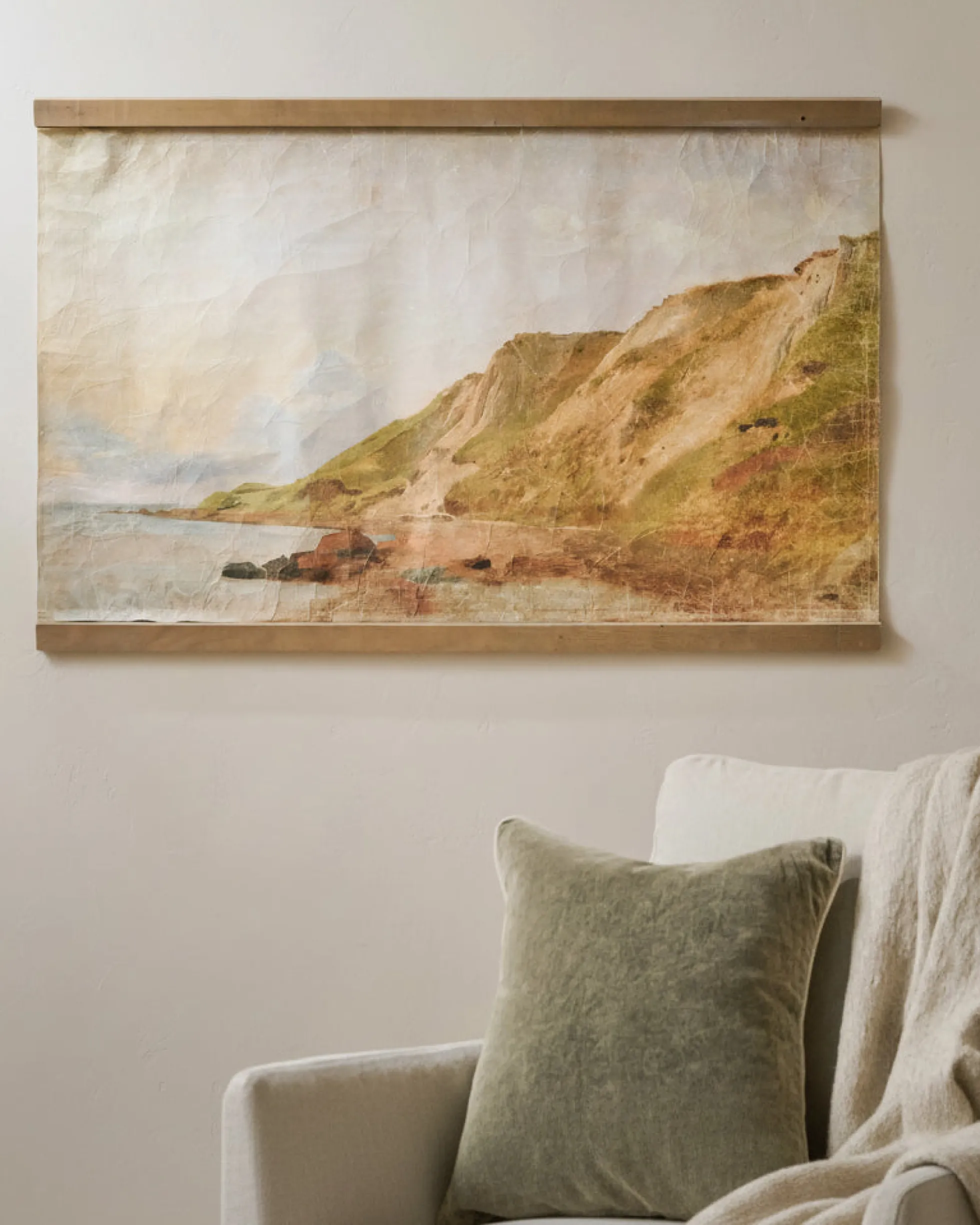 Vintage Serene Retreat Tapestry