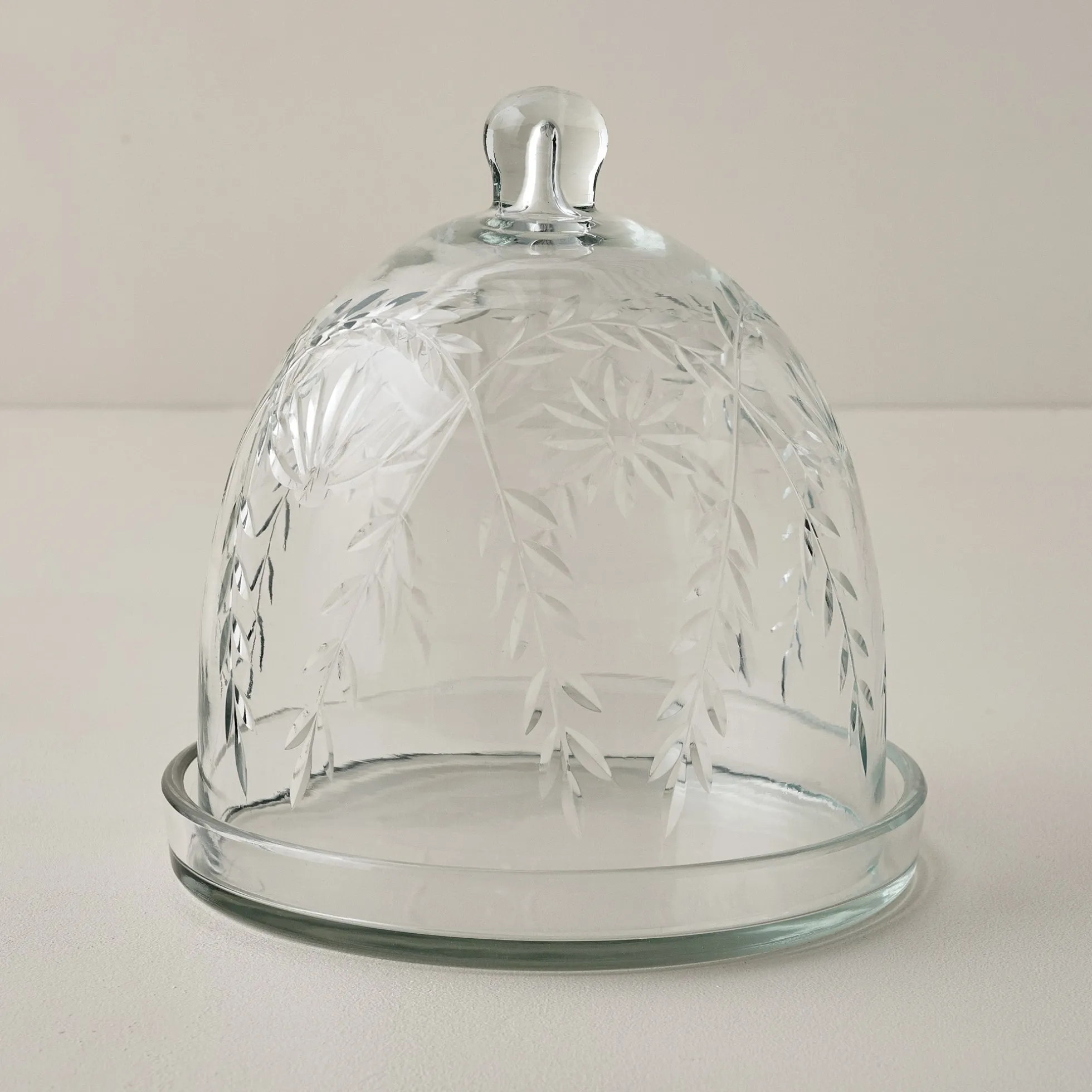 Vivian Cut Glass Candle Cloche