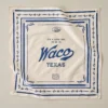 Waco, Texas White Bandana