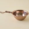 Walnut Handle Copper Colander