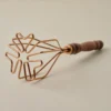 Walnut Handle Copper Potato Masher