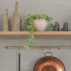 Washed Linen Wallpaper