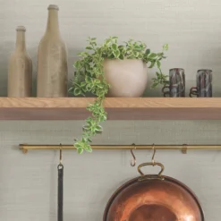 Washed Linen Wallpaper