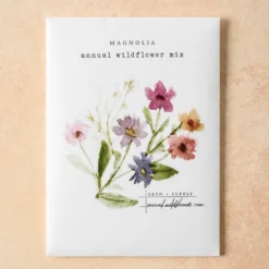 Watercolor Magnolia Seeds