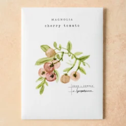 Watercolor Magnolia Seeds