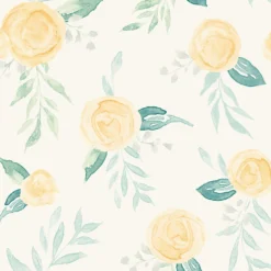 Watercolor Roses Wallpaper