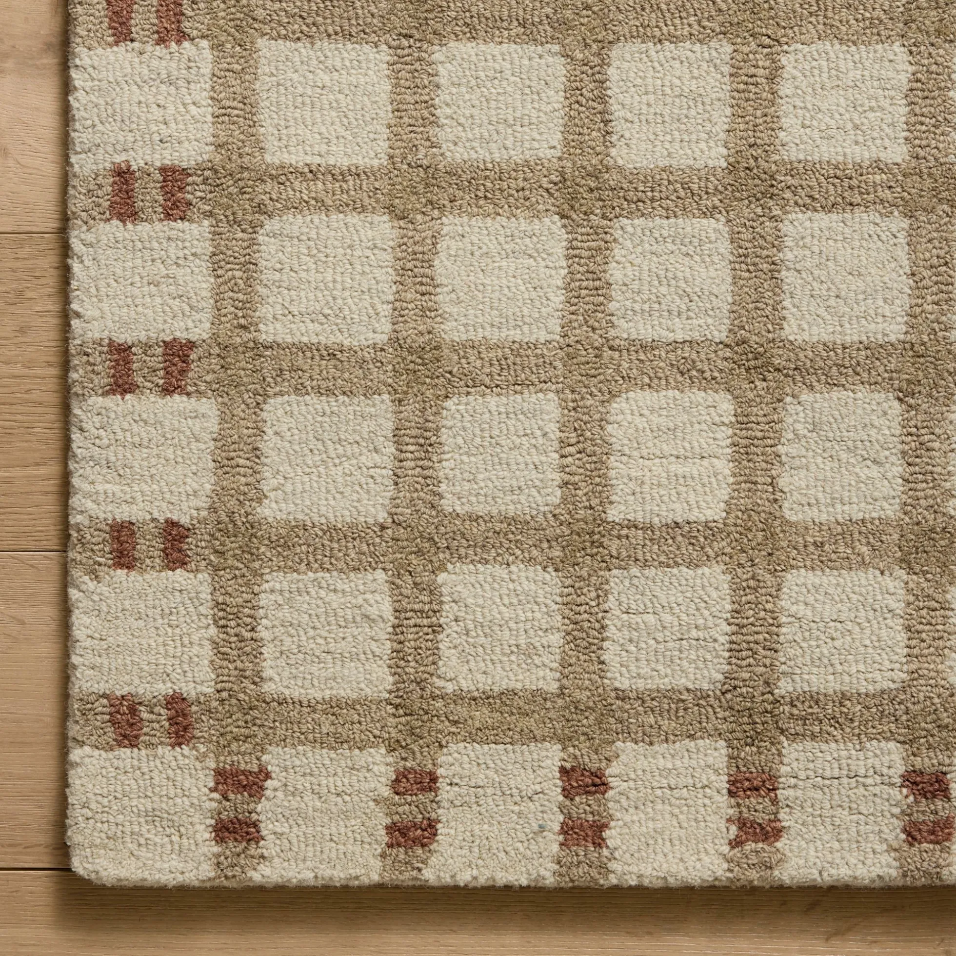 Waylon Natural Rust Rug