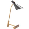 Wells Brass Task Lamp