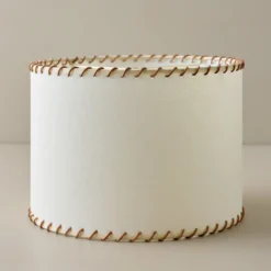 Whipstitch Drum Shade