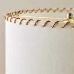 Whipstitch Drum Shade