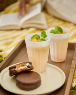 White Milk Glass Tumbler