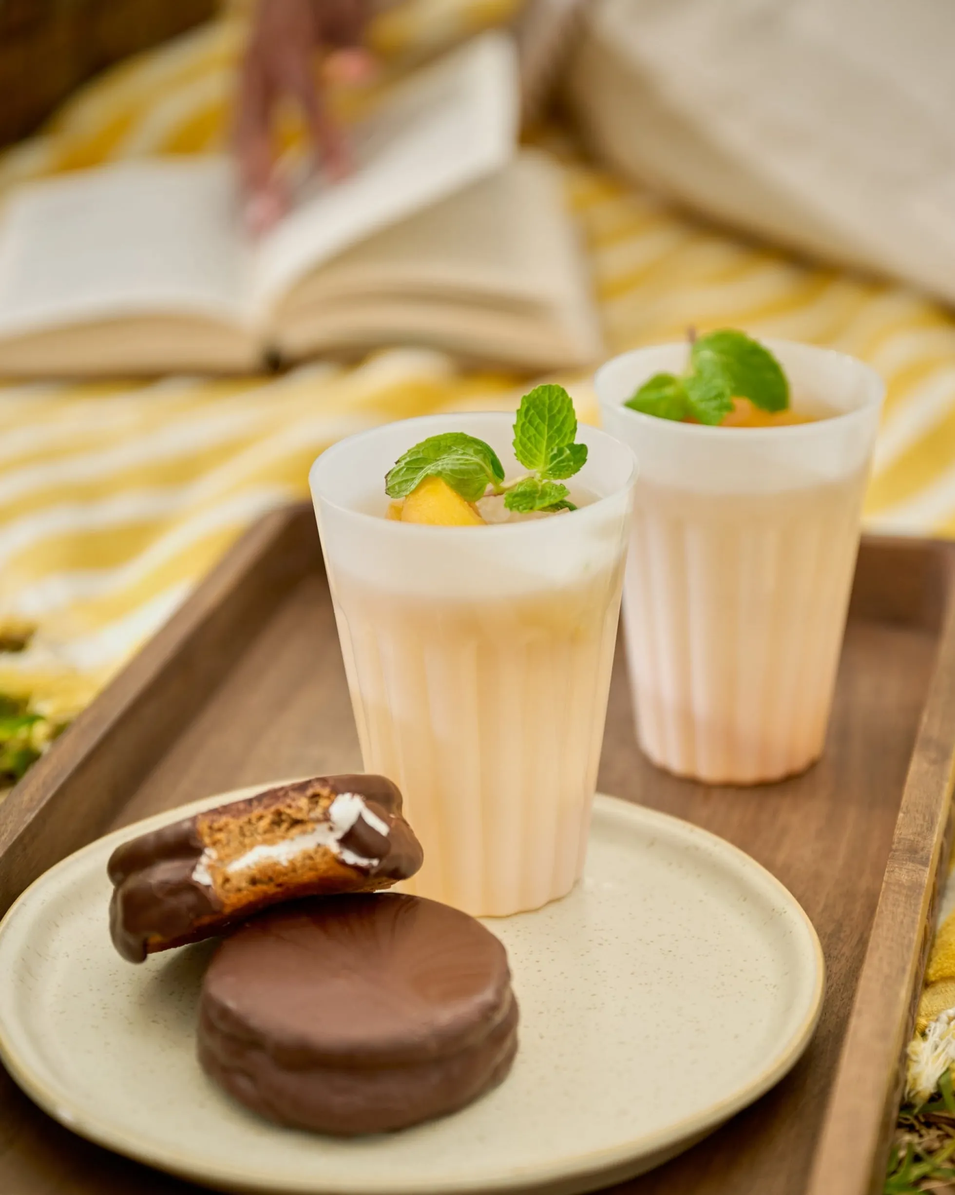 White Milk Glass Tumbler