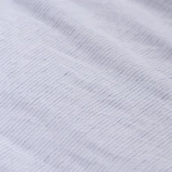 White Stripe Linen Cotton Duvet Cover