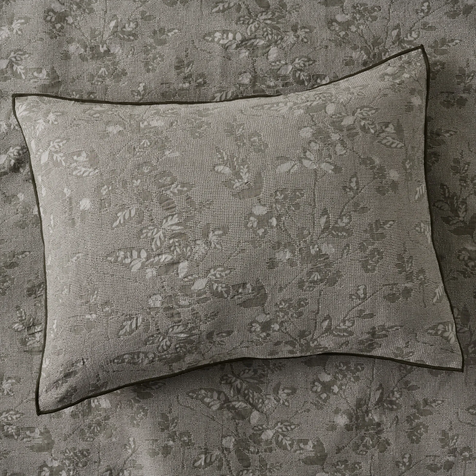 Willow Floral Jacquard Sham