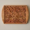 Wooden Marble Maze Game