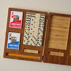 Wooden Poker Set