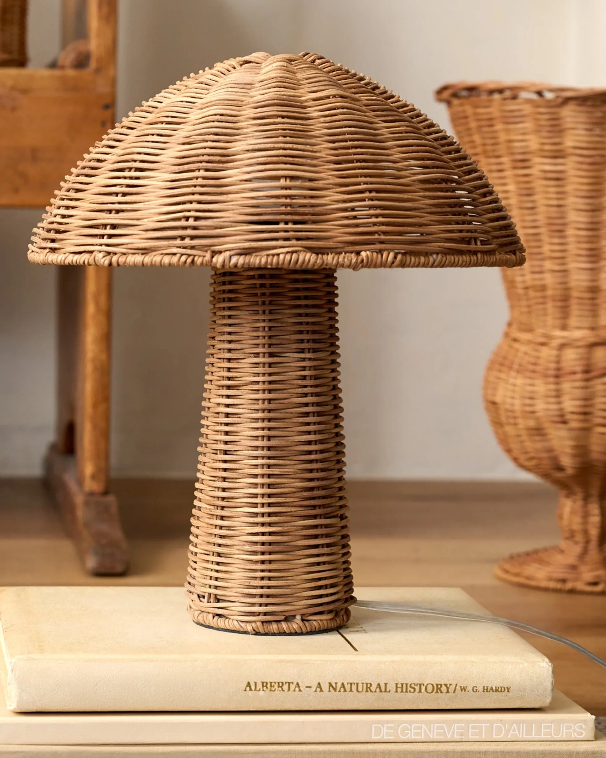 Woodland Rattan Table Lamp