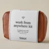 Work From Anywhere Cognac Kit