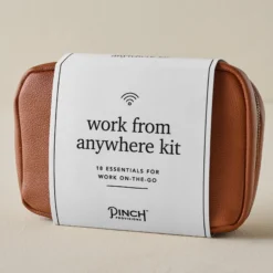 Work From Anywhere Cognac Kit
