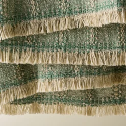 Woven Grid Coverlet