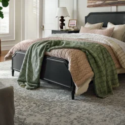 Woven Grid Coverlet
