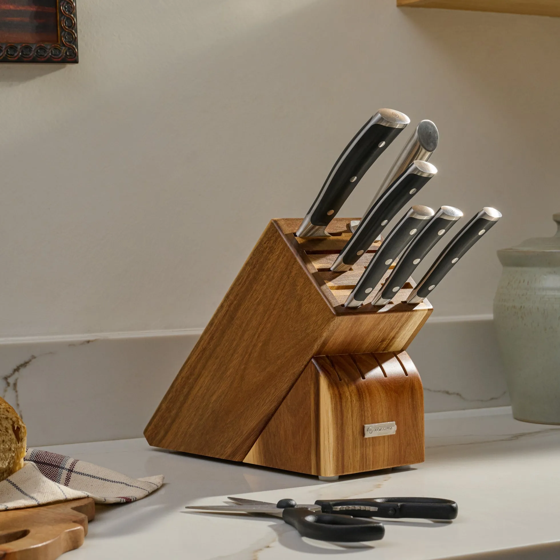 Wusthof Classic Ikon 8pc Knife Block Set