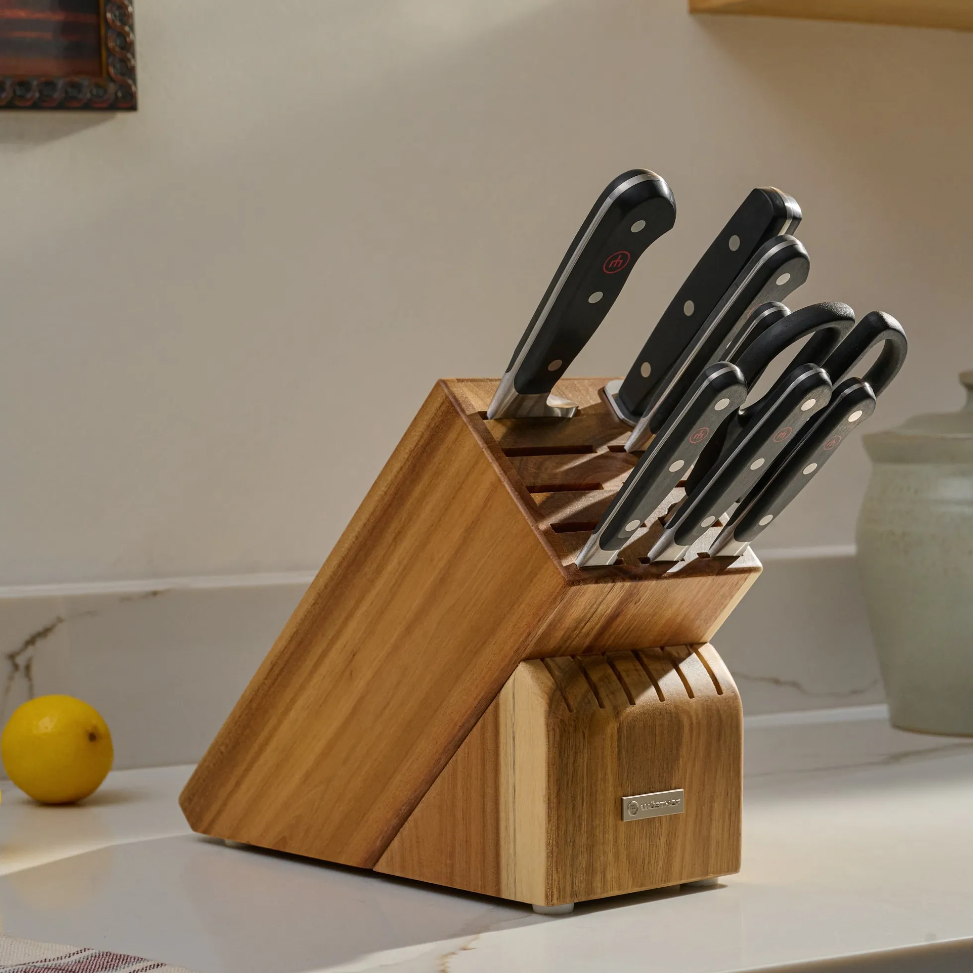 Wusthof Classic 9pc Knife Block Set