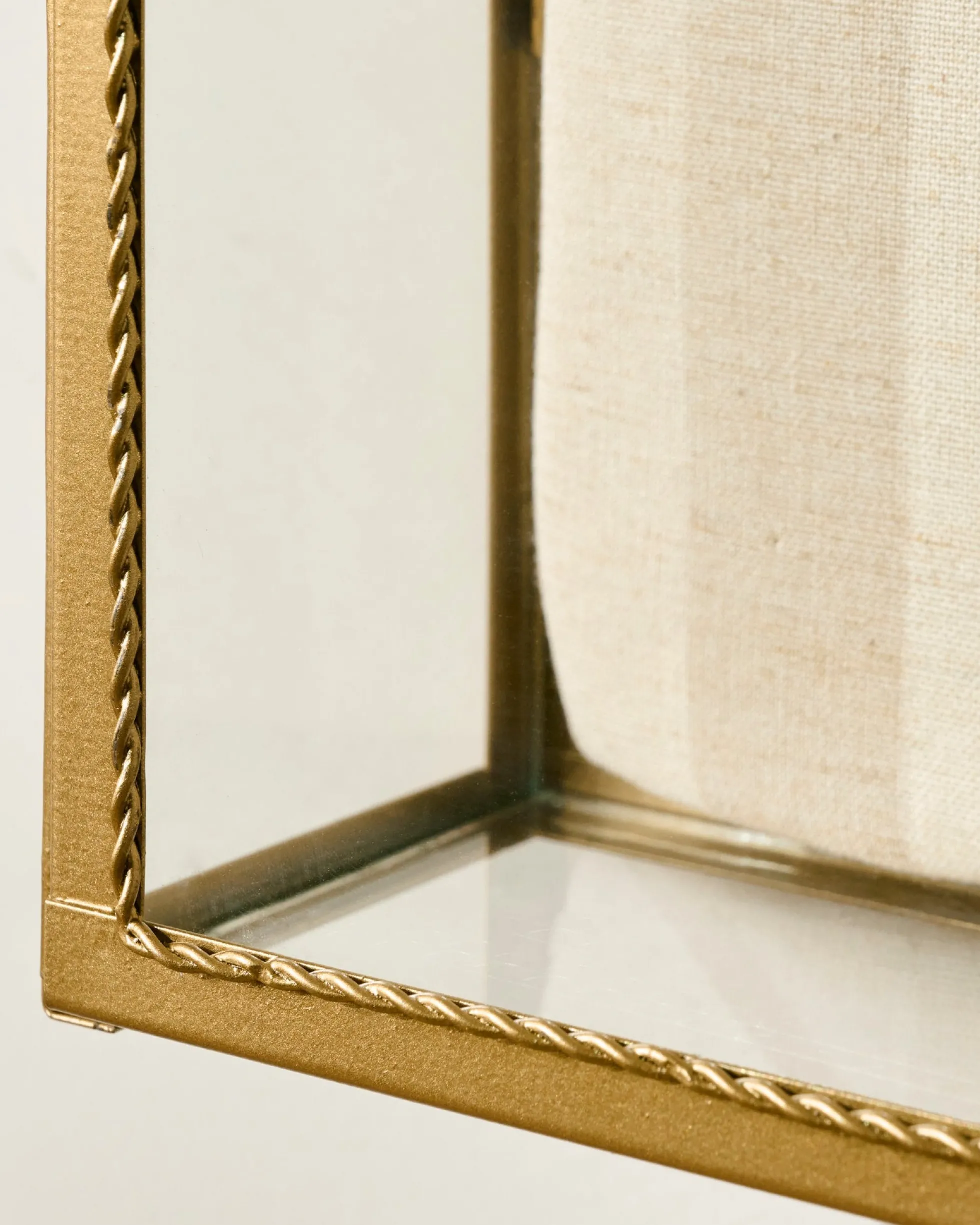 Your Story Brass Display Cabinet