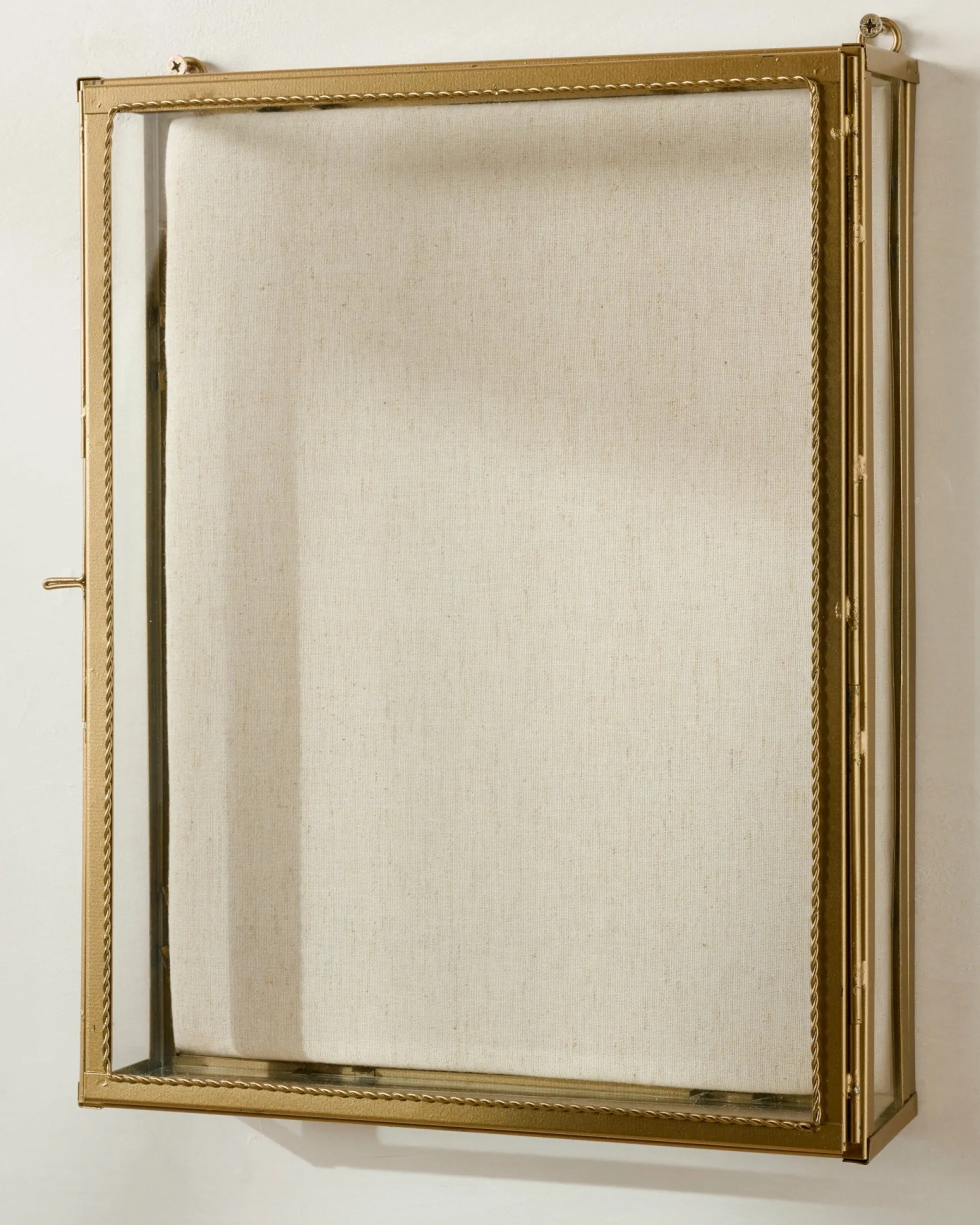 Your Story Brass Display Cabinet